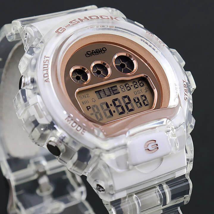 G-SHOCK Gショック CASIO カシオ ミッドサイズ メンズ レディース デジタル腕時計 時計 白 ホワイト クリアスケルトン 透明  GMD-S6900SR-7 海外 :GMD-S6900SR-7:腕時計 メンズ アクセの加藤時計店 - 通販 - Yahoo!ショッピング