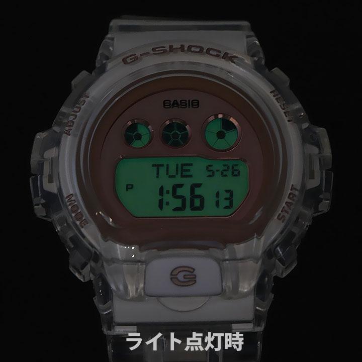 BOX訳あり G-SHOCK Gショック CASIO カシオ  デジタル 腕時計 時計 白 ホワイト クリアスケルトン 透明 GMD-S6900SR-7  ユニセックス｜tokeiten｜08