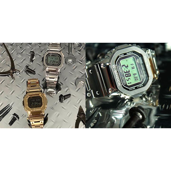 BOX訳あり G-SHOCK Gショック CASIO カシオ ORIGIN 電波 タフソーラー デジタル メンズ 腕時計 銀 シルバー フルメタル GMW-B5000D-1 海外モデル｜tokeiten｜07