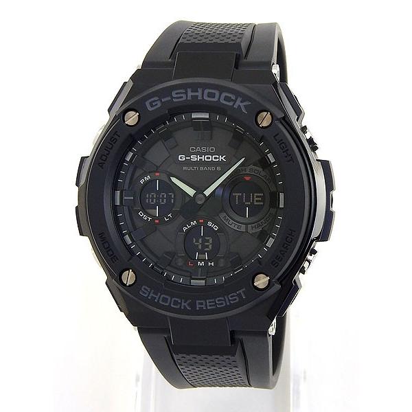 【美品】G-SHOCK GST-W100G電波ソーラータフソーラー G-STEEL G-SHOCK ミドルサイズ 電波ソーラー メンズ 腕時計