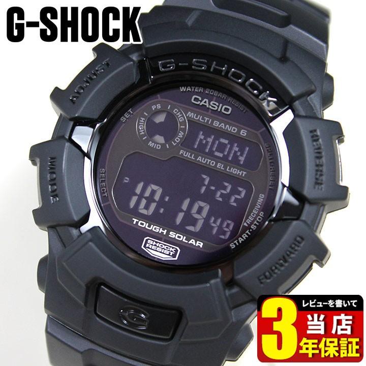 CASIO カシオ G-SHOCK Gショック ジーショック 電波ソーラー FIRE PACKAGE ファイアー・パッケージ GW-2310FB-1 メンズ 腕時計 黒 オールブラック 海外モデル｜tokeiten