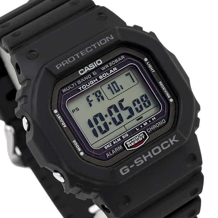 カシオ Gショック ジーショック CASIO G-SHOCK GW-5000U-1 腕時計 時計 タフ ソーラー 電波時計 カレンダー 多機能 防水 デジタル 黒 逆輸入｜tokeiten｜04