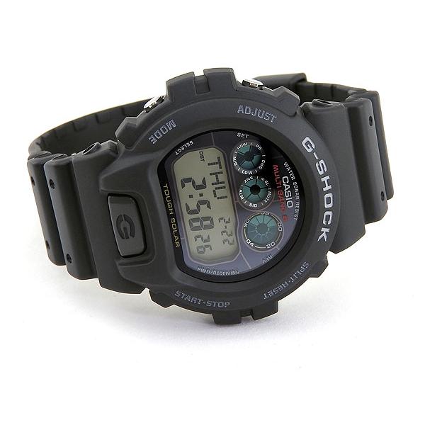 G-SHOCK カシオ Gショック 電波 ソーラー 腕時計 メンズ 時計 ブラック 黒 CASIO SOLAR GW-6900-1 BASIC 逆輸入  ブランド 30代 40代 おしゃれ ジーショック 人気