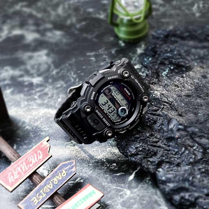 G-SHOCK 電波 ソーラー Gショック ジーショック カシオ CASIO SOLAR 黒 腕時計 メンズ 時計 GW-7900-1 海外モデル