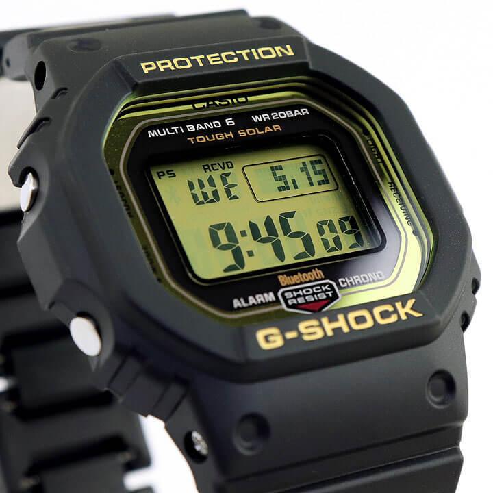 G-SHOCK Gショック CASIO カシオ タフソーラー 電波 GW-B5600BC-1 Bluetooth デジタル メンズ 腕時計 四角  海外モデル 黒 ブラック