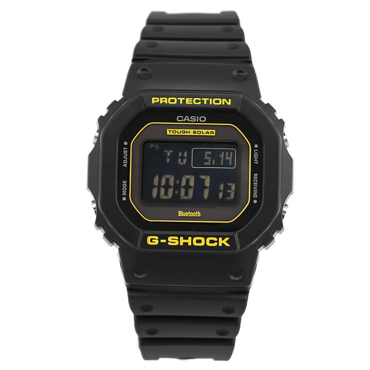 G-SHOCK Gショック ジーショック  電波 ソーラー タフソーラー GW-B5600CY-1 デジタル 黒 ブラック 黄色 イエローBluetooth 逆輸入 メンズ 腕時計｜tokeiten｜03