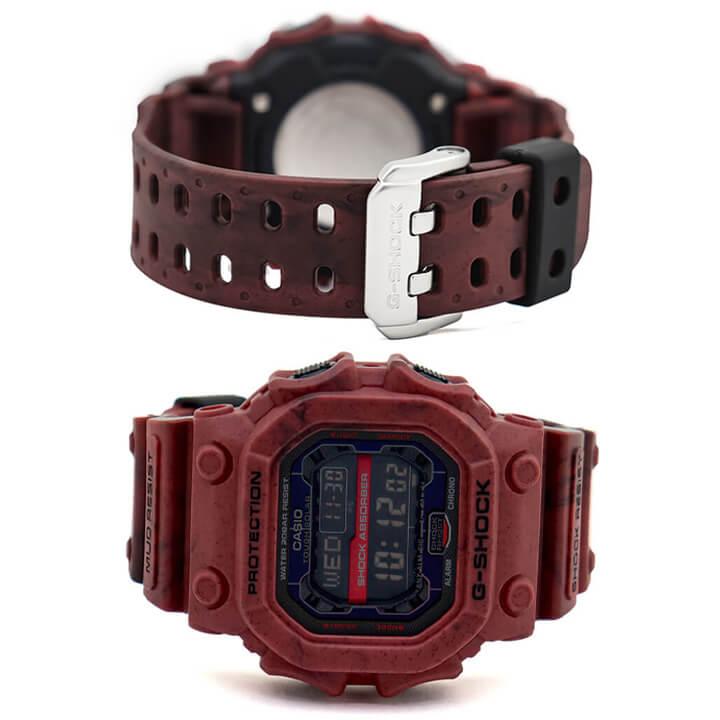 Gショック ジーショック G-SHOCK SAND LAND メンズ GX-56SL-4 タフソーラー デジタル 黒 ブラック 赤 レッド 逆輸入 腕時計 カシオ CASIO｜tokeiten｜06