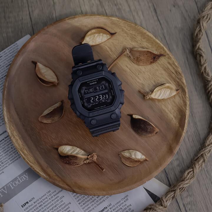 カシオ Gショック ジーショック CASIO G-SHOCK メンズ ソーラー 電波時計 デジタル GXW-56BB-1 黒 ブラック 腕時計 タフソーラー 海外モデル 輸入｜tokeiten｜07