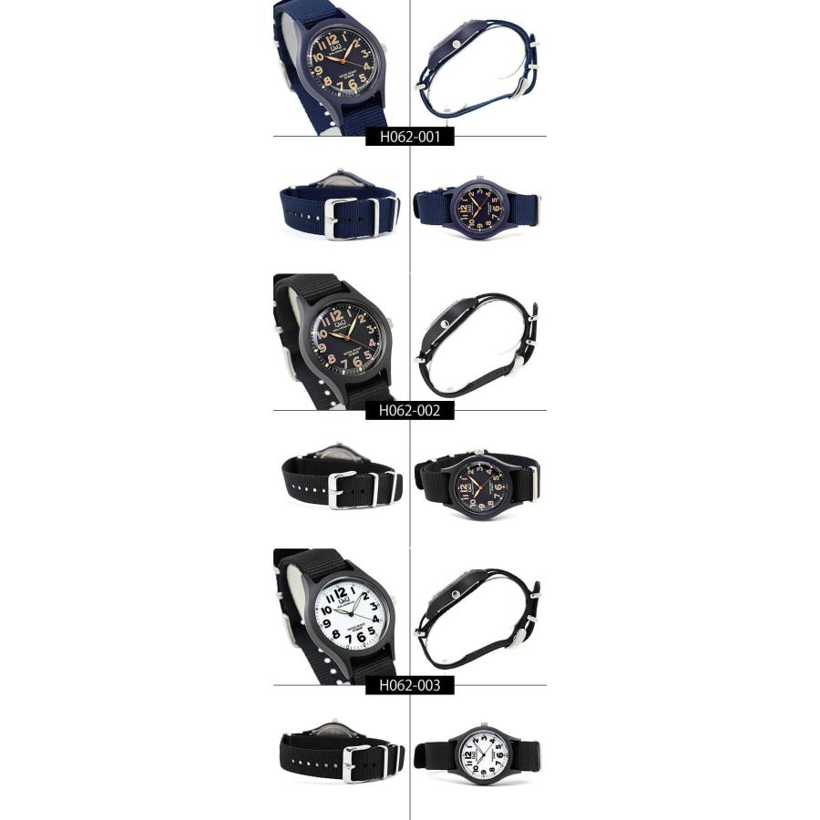 Q&Q ネコポス シチズン CITIZEN チプシチ メンズ ソーラー ナイロン