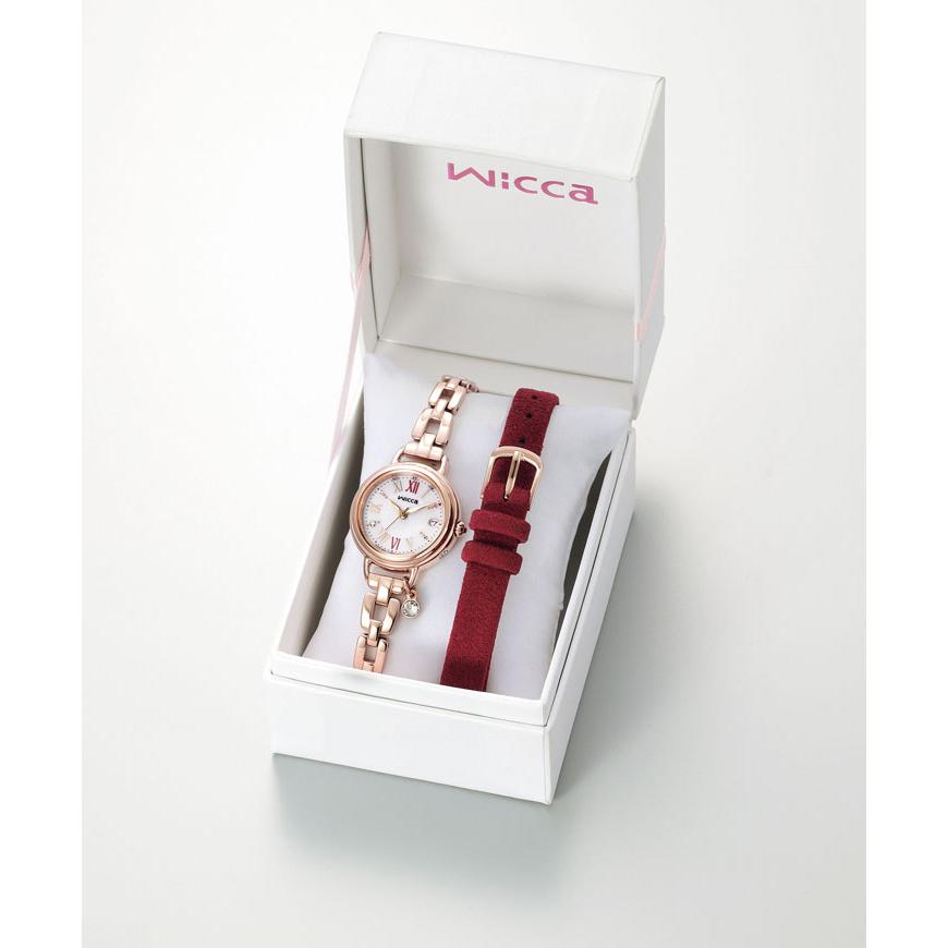 シチズン　ウィッカ KL0-561-15　ソーラーテック電波時計　替えバンド付き 商品詳細KL0-561-15 | wicca（ウィッカ）