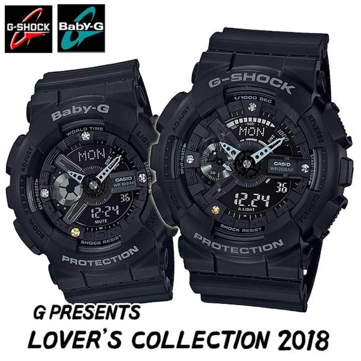 ポイント最大6倍 プレミア商品 CASIO カシオ ラバーズコレクション2018 ペアウォッチ LOV-18C-1AJR 腕時計 G-SHOCK  Gショック Baby-G ベビーG 黒 ブラック : lov-18c-1ajr : 腕時計 メンズ アクセの加藤時計店 - 通販 -