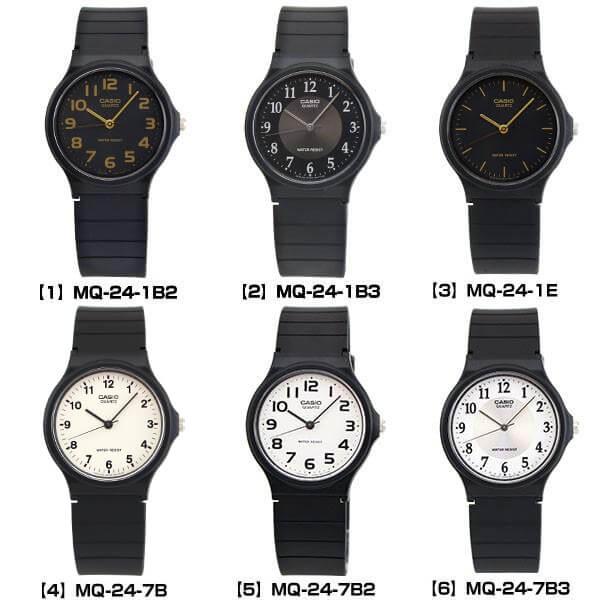 専用BOXなし カシオ 腕時計 レディース 受験用 時計 CASIO チープカシオ チプカシ スタンダード MQ-24 ブラック ユニセックス アナログ/腕時計/ | CASIO | 12