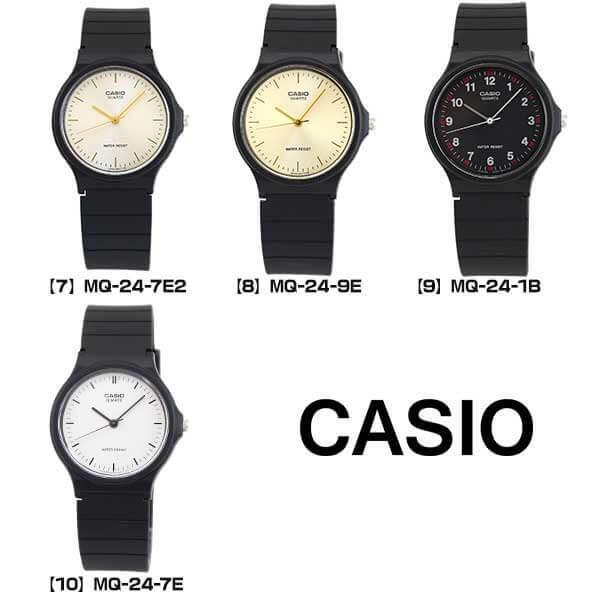 専用BOXなし カシオ 腕時計 レディース 受験用 時計 CASIO チープカシオ チプカシ スタンダード MQ-24 ブラック ユニセックス アナログ/腕時計/ | CASIO | 13
