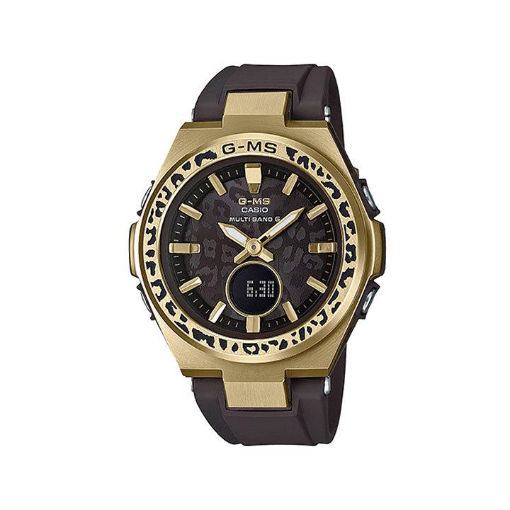 【美品】G-SHOCK MSG-W200WLP-5AJR レオパード柄 美品】G-SHOCK MSG-W200WLP-5AJR レオパード柄