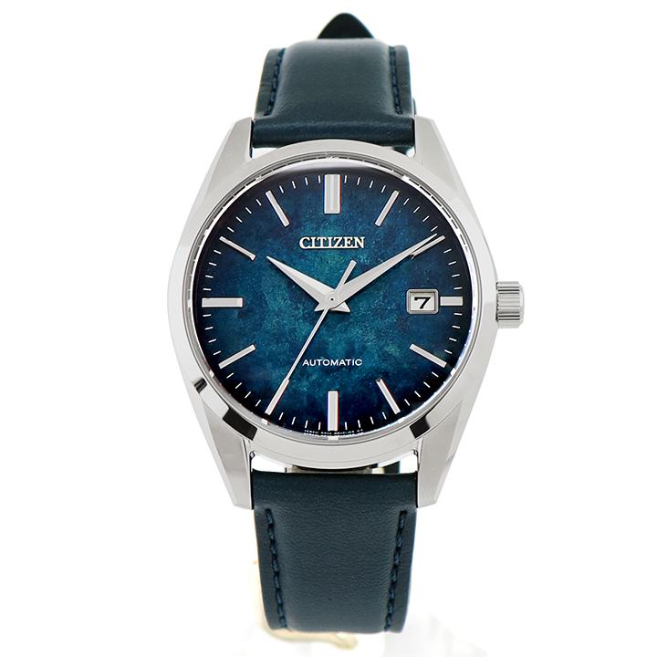 シチズン コレクション 銀箔漆文字板モデル メンズ 機械式 自動巻き 革 レザー CITIZEN COLLECTION NB1060-12L 腕時計 国内正規品の画像