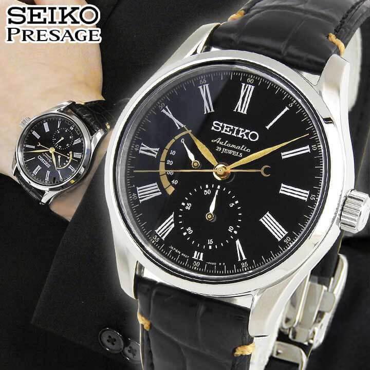 SEIKO PRESAGE セイコー プレザージュ メカニカル 自動巻き SARW013 漆ダイヤル 腕時計 国内正規品 クロコダイル｜tokeiten