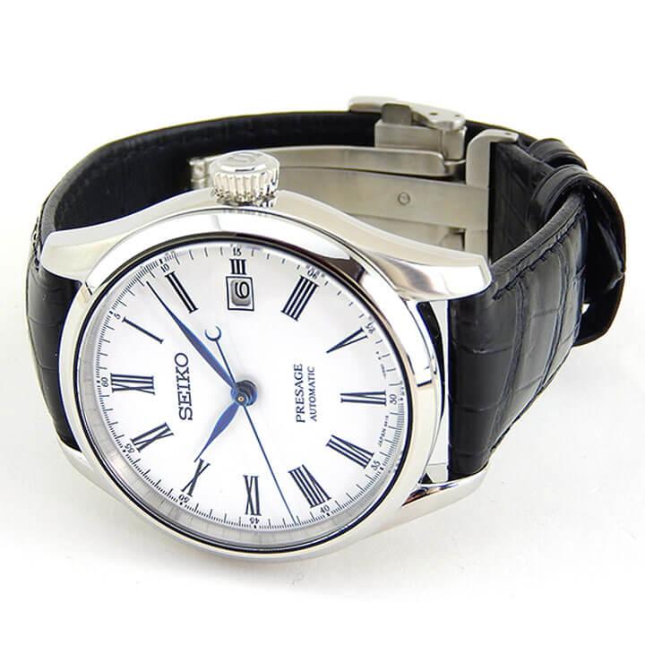 PRESAGE プレザージュ SEIKO セイコー 自動巻き SARX049 メンズ 腕時計 クロコダイル 国内正規品 ホワイト