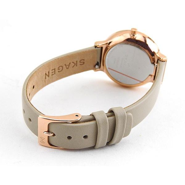 SKAGEN スカーゲン アンカー レディース 腕時計 銀 シルバー ベージュ  