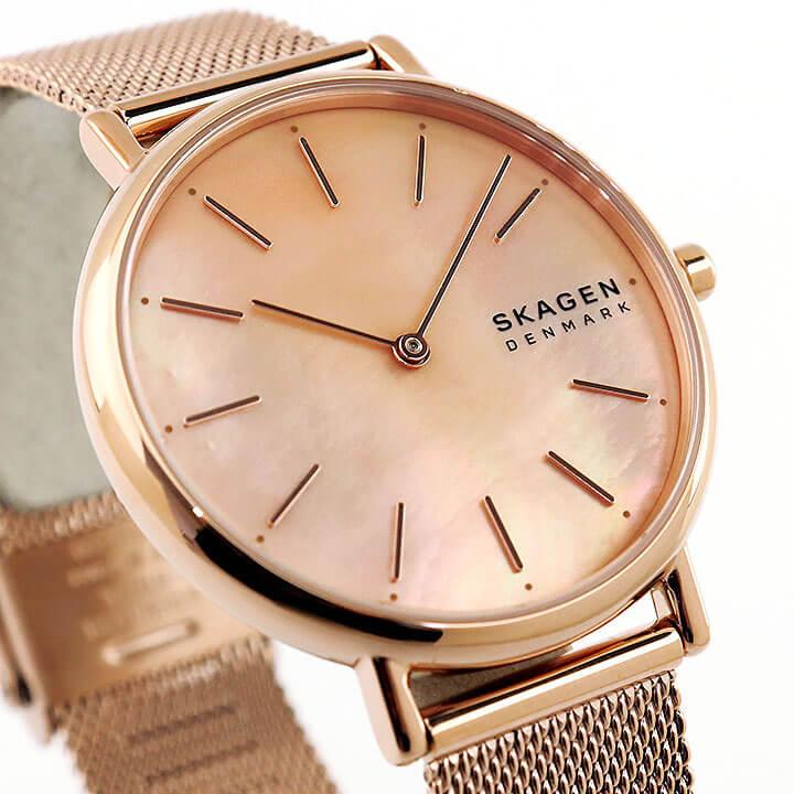 SKAGEN（スカーゲン） シグネチャー メッシュ ベルト レディース