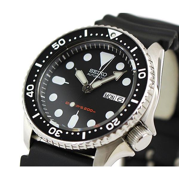 ポイント最大6倍 セイコー ダイバーズ 逆輸入 SEIKO SKX007K ブラックボーイ 自動巻き ブラック ウレタン セイコー 海外モデル｜tokeiten｜03