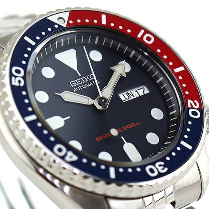 ポイント最大6倍 SEIKO ネイビーボーイ SKX009K2 メタル 腕時計 セイコー ダイバーズウォッチ 海外モデル｜tokeiten｜03