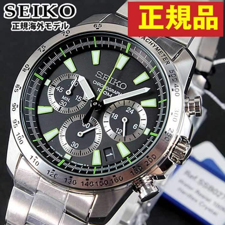 SEIKO（セイコー） ポイント最大6倍 クロノグラフ SSB027PC 正規海外