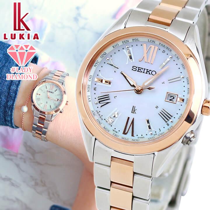 ポイント最大7倍 Lukia ルキア Seiko セイコー 電波ソーラー Ssqv040 レディース 腕時計 国内正規品 ピンクゴールド シルバー チタン 腕時計 メンズ アクセの加藤時計店 通販 Paypayモール
