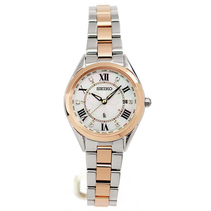 LUKIA セイコー ルキア SEIKO レディコレクション チタン ソーラー電波