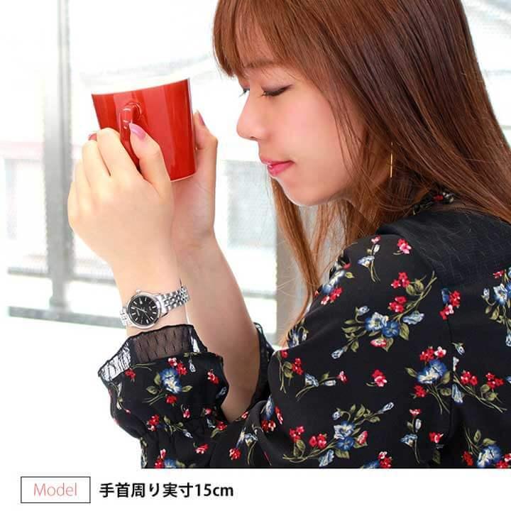 モデル ポイント最大6倍 黒 ブラック 青 ブルー 銀 シルバー メタル 腕時計 メンズ アクセの加藤時計店 Seiko セイコー Neo Classic ネオクラシック カレンダー アナログ レディース 腕時計 海外モデル カラーで