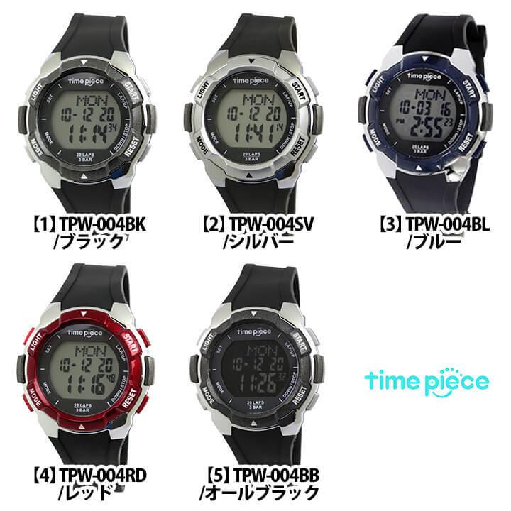 Time Piece タイムピース 多機能 ランニングウォッチ デジタル メンズ レディース キッズ ウォッチ 腕時計 時計 ウレタン バンド | Time Piece | 01
