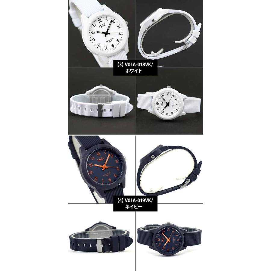 シチズン Q&Q 推し活 推しカラー 腕時計 CITIZEN FALCON アナログ ウレタン ファルコン レディース ピンク 黒 紫 ネイビー 青 白 緑 オレンジ 水色 ネコポス | CITIZEN | 09