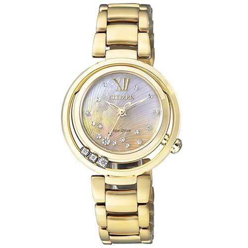 美品 CITIZEN シチズン ダイヤモンド10PゴールドEM0328-57P 美品 CITIZEN シチズン ダイヤモンド10PゴールドEM0328-57P