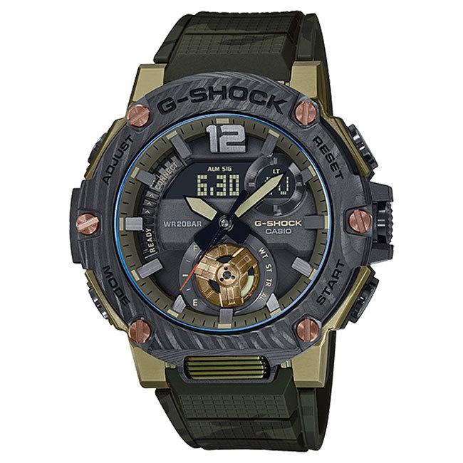何でも揃う カシオ G-SHOCK  GST-B300XB-1A3JF ユーティリティカラーをあしらったNewモデルが登場。 腕時計