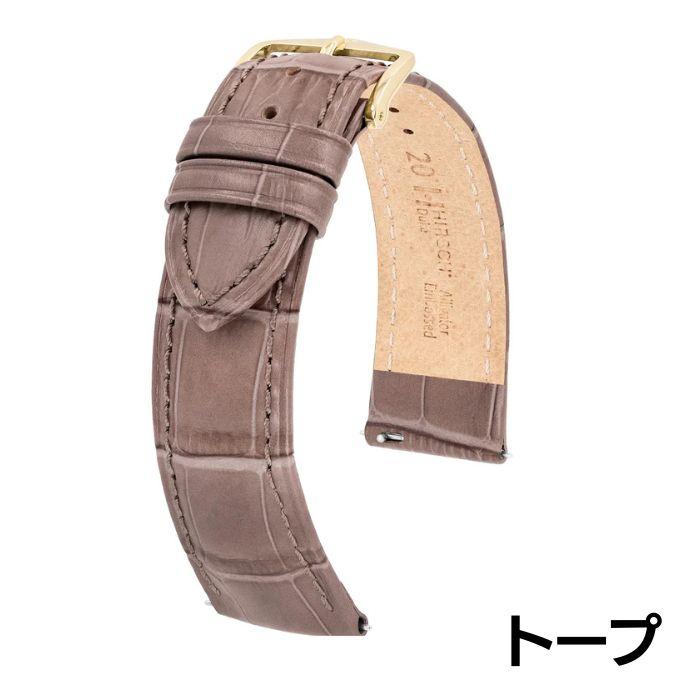 時計ベルト ヒルシュ デューク 12mm 13mm 14mm 15mm 16mm 17mm 18mm 20mm 22mm 24mm 型押し ショート 時計 ベルト 時計バンド 牛革 本革 交換 送料無料の画像