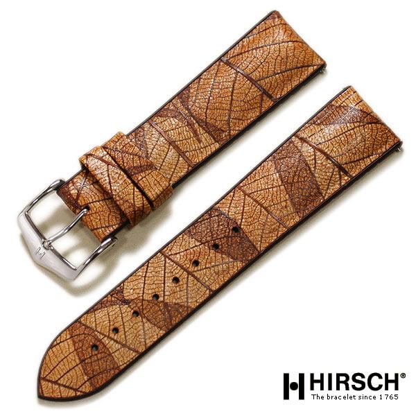 時計ベルト ヒルシュ リーフ 18mm 20mm 22mm HIRSCH 葉っぱ パフォーマンスコレクション 撥水 時計バンド SDGs 送料無料の画像