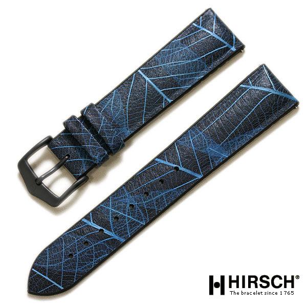 時計ベルト ヒルシュ リーフ 18mm 20mm 22mm HIRSCH 葉っぱ パフォーマンスコレクション 撥水 時計バンド SDGs 送料無料の画像