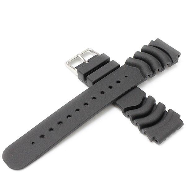 セイコー 5 スポーツ ウレタン 時計ベルト 22mm 4K32JB 交換 純正