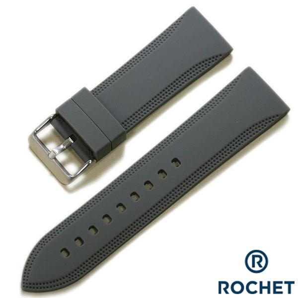 ロシェ バーディー シリコンラバー 時計ベルト 20mm 22mm 24mm ラバーベルトの画像