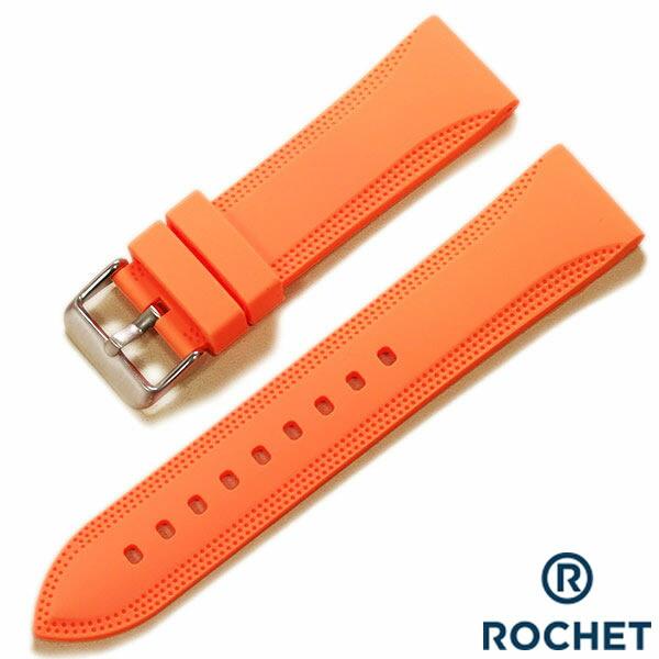 ロシェ バーディー シリコンラバー 時計ベルト 20mm 22mm 24mm ラバーベルトの画像