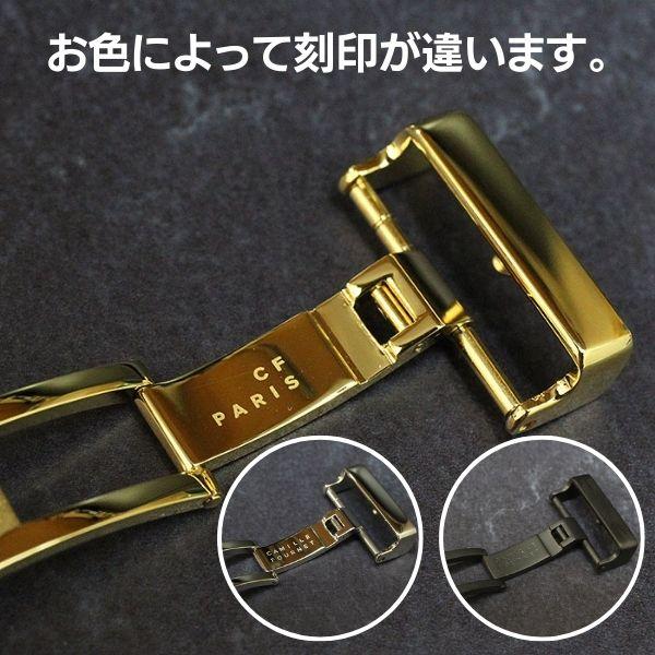 Camille Fournet（カミーユ・フォルネ） 両開き Dバックル シルバー