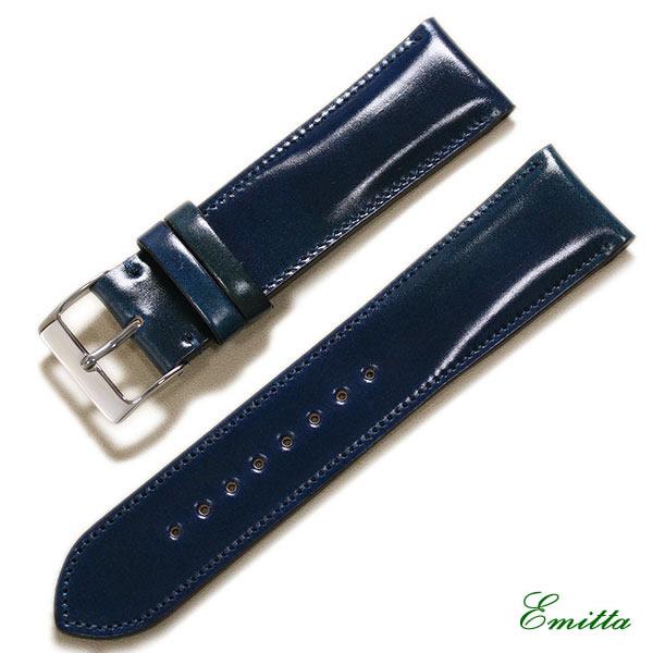 Emitta エミッタ コードバン 時計ベルト 馬革 日本製 18mm 19mm