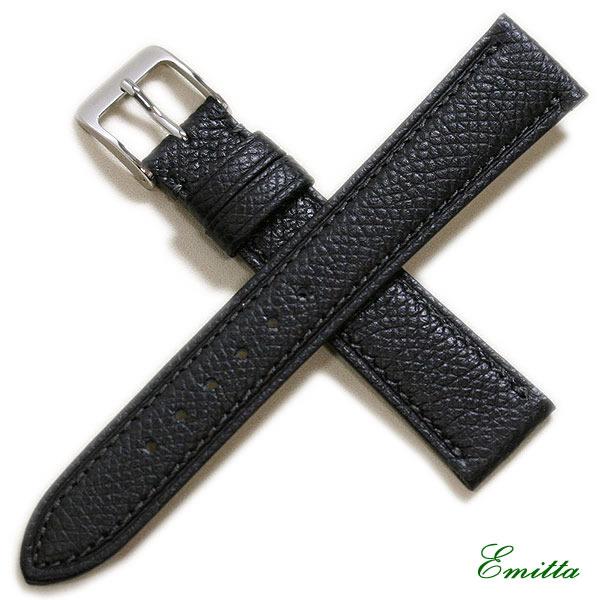 エミッタ ワープロラックス 型押し 牛革 本革 時計ベルト 日本製