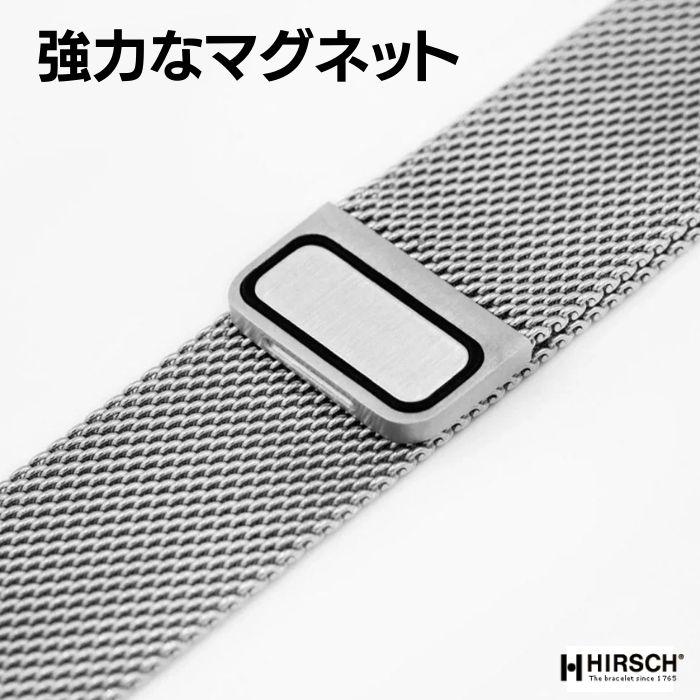 ヒルシュ ミラネーゼ メタルブレス 20mm 22mm 時計ベルトの画像