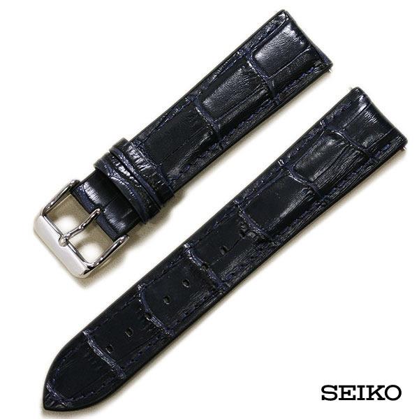 SEIKO（セイコー） 型押し 裏ラバー 牛革 ワンタッチバネ棒付 時計