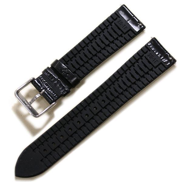 SEIKO（セイコー） 型押し 裏ラバー 牛革 ワンタッチバネ棒付 時計
