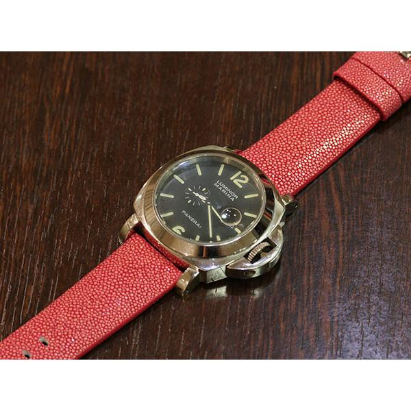 CASSIS パネライ対応 ガルーシャ エイ革 時計ベルト UBPAN007