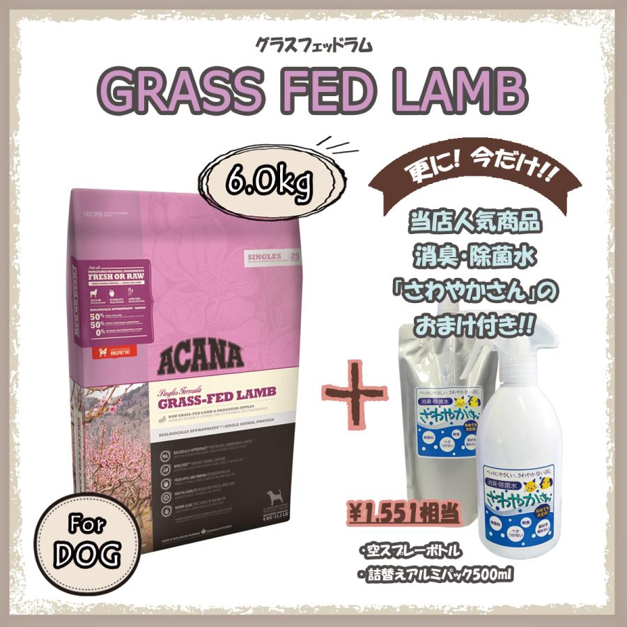 アカナ（ACANA） グラスフェッドラム　6ｋg　【国内正規品】　アカナシングル | ACANA