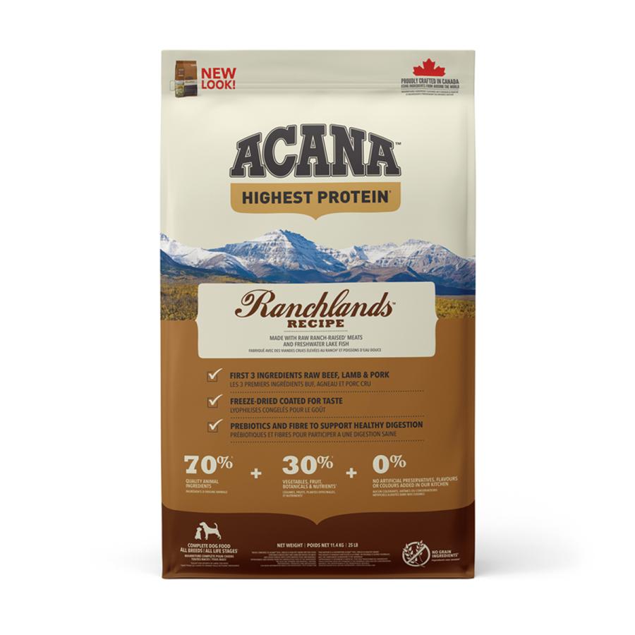 アカナ（ACANA）ランチランドレシピ　11.4ｋg　【国内正規品】　ハイエストプロテイン　アカナレジオナル | ACANA | 01