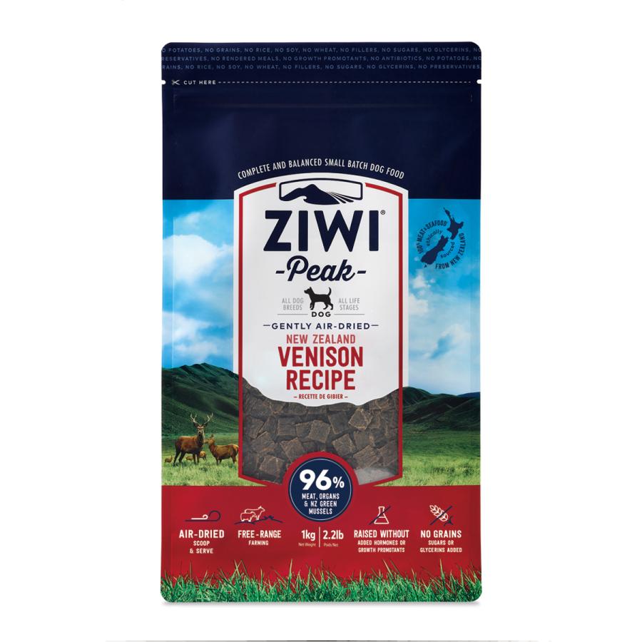 国内正規品】ZIWI エアドライ ドッグフード ベニソン 1kg