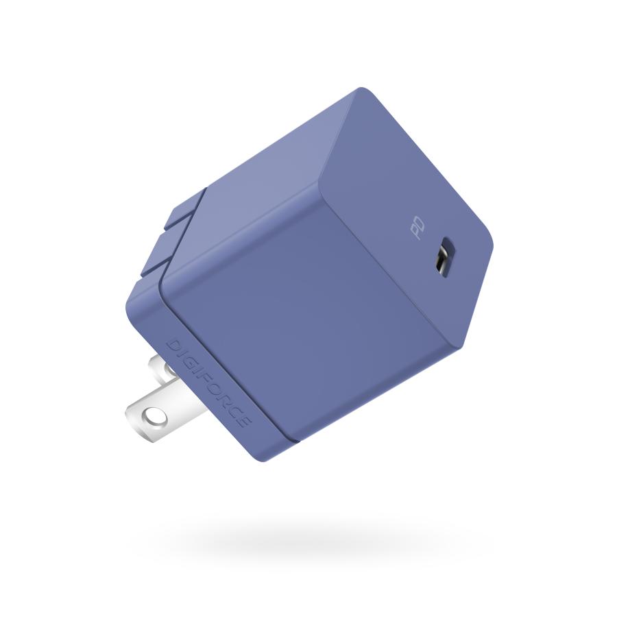 cube 30W 1C(ネイビーブルー)　D0081　充電器　iphone　Galaxy　Xperia　Android　iPad　ワイヤレスイヤホン　モバイルバッテリー | DIGIFORCE
